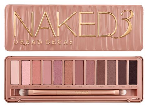 NAKED 3 eyeshadow palette Urban Decay Sombras de olhos